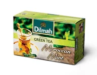 Herbata - Herbata DILMAH GREEN TEA zielona&mięta 20t MOROCCAN - miniaturka - grafika 1