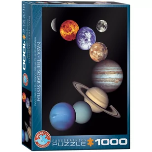 Eurographics puzzle Układ Słoneczny Nasa 6000-0100 - Puzzle - miniaturka - grafika 1