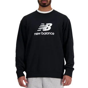 Bluza New Balance MT41500BK - czarna - Bluzy męskie - miniaturka - grafika 1