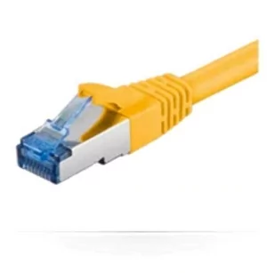 MicroConnect SFTP CAT6A 1,5M Yellow SNAGLES SFTP6A015Y - Patchcordy - miniaturka - grafika 1