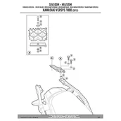 Kufry i sakwy motocyklowe - PORTAPACCHI KAWASAKI VERSYS - miniaturka - grafika 1