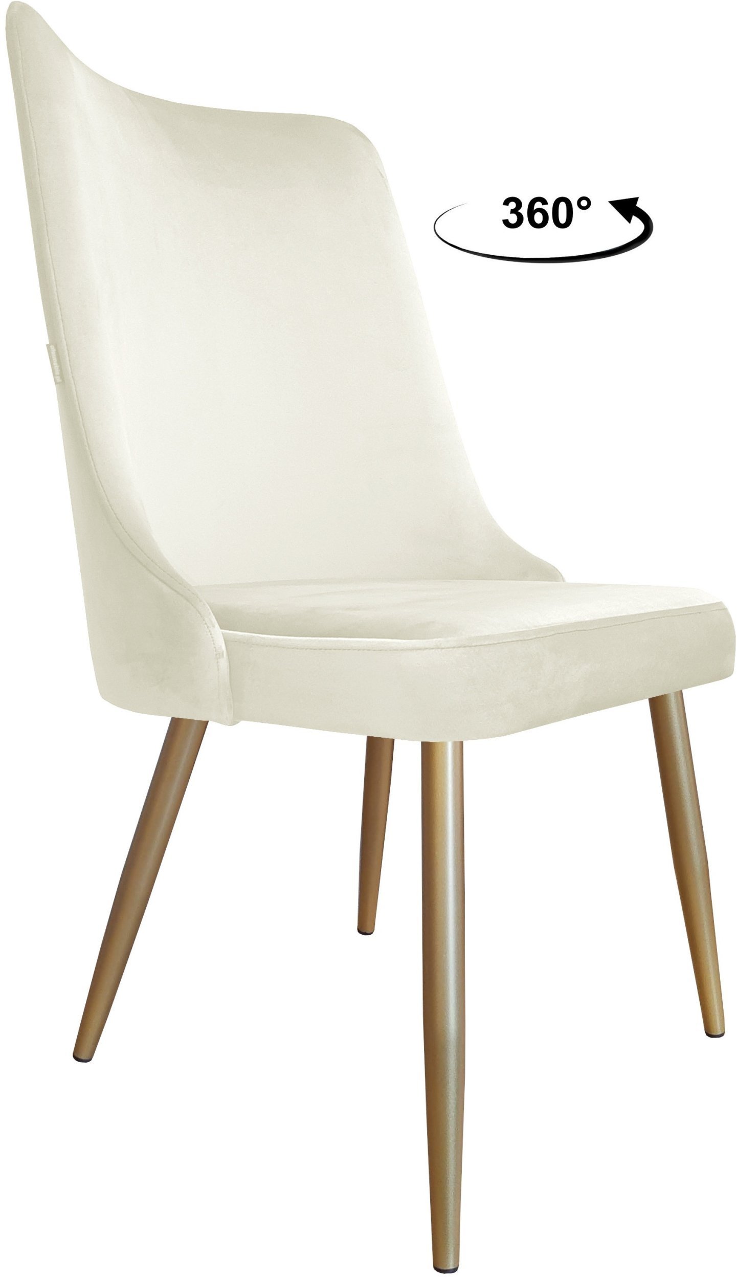 Krzesło obrotowe Victor noga złota MG50