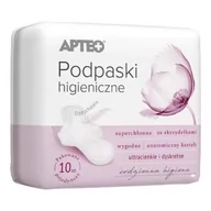 Podpaski - Podpaski higieniczne ultra cienkie APTEO, 10 sztuk - miniaturka - grafika 1