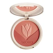 Róże do policzków - Artdeco Green Couture Natural Trio Blush róż 9 g dla kobiet 3 Peach Perfect 9g - miniaturka - grafika 1
