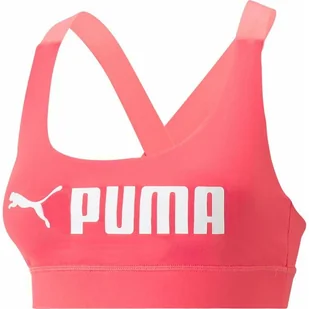 Biustonosz sportowy damski Mid Impact Fit Bra Puma - Biustonosze - miniaturka - grafika 1