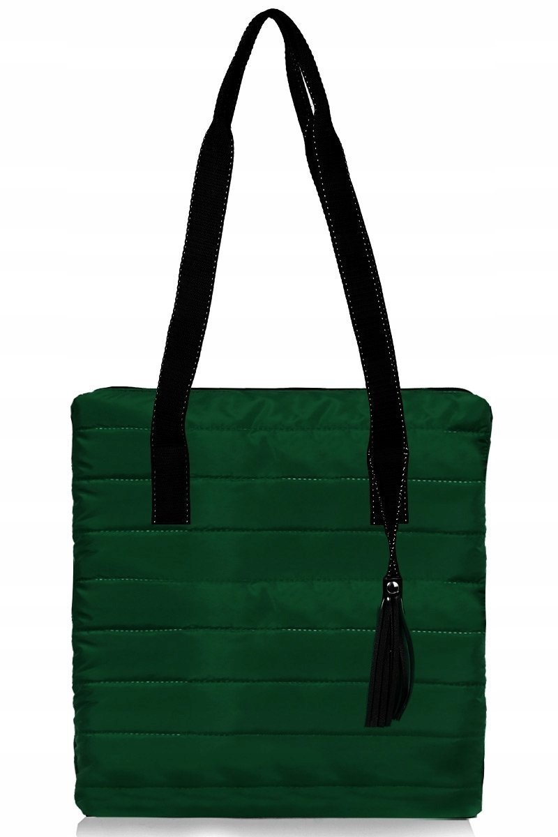 Damska Torebka Worek Solome Butelkowa Zielona