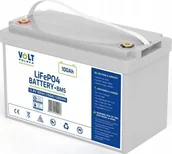 Akumulatory ogólnego zastosowania - Akumulator LiFePO4 12,8V 100 Ah 150A + BMS + BLUETOOTH + MATA GRZEWCZA - miniaturka - grafika 1