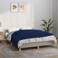 Koce - vidaXL vidaXL Koc obciążeniowy, niebieski, 150x200 cm, 7 kg, tkanina - miniaturka - grafika 1