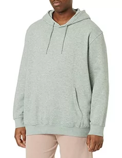 JACK&JONES PLUS Męska bluza z kapturem Jorbrink Sweat Hood PLS z kapturem, jasnoszary melanż, 5XL - Bluzy męskie - miniaturka - grafika 1