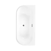 Wanny - Wanna wolnostojąca przyścienna Pari 150x80 cm szary odpływ Corciano - miniaturka - grafika 1