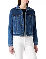 Kurtki damskie - Pepe Jeans Damska kurtka Core, Niebieski (Denim-hg4), S - miniaturka - grafika 1