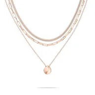 Moda i Uroda OUTLET - Tamaris Zestaw naszyjnik TS-0041-NN IP różowe złoto, 50 cm, Stal nierdzewna, Bez kamieni szlachetnych - miniaturka - grafika 1