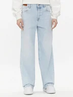 Spodnie damskie - Replay Jeansy WA517.000.77365C Niebieski Relaxed Fit - miniaturka - grafika 1