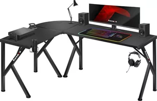 Huzaro Biurko gamingowe Huzaro Hero 6.3 Black HZ-Hero 6.3 Black - Biurka gamingowe - miniaturka - grafika 19