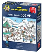 Puzzle - Jumbo Puzzle 500 Jan Van Haasteren Wyścigi reniferów G3 - - miniaturka - grafika 1