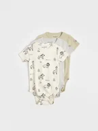 Body dla niemowląt - Reserved - Bawełniane body 3 pack - złamana biel - miniaturka - grafika 1