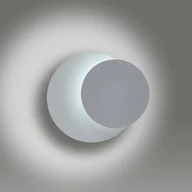 Lampy ścienne - Emibig LIGHTING Kinkiet Circle o okrągłym kształcie, biały - miniaturka - grafika 1