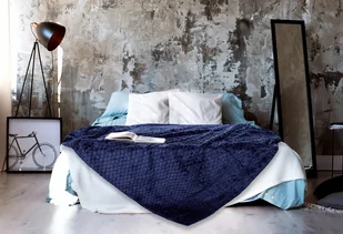 Koc 200 x 220 Mikrofibra Tłoczona Jorge Plastry 07 - Koce - miniaturka - grafika 3