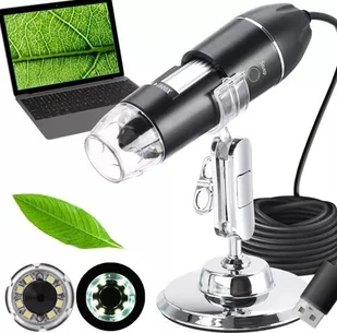 Mikroskop Izoxis Mikroskop cyfrowy USB 1600x 23762 - Mikroskopy i lupy - miniaturka - grafika 1