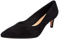 Czółenka - Clarks Damskie czółenka Laina55 Court z zamkniętymi palcami, Czarny czarny Sde Black Sde, 37 EU - miniaturka - grafika 1