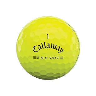 Piłki golfowe CALLAWAY ERC SOFT Triple Track (żółte) - Golf - miniaturka - grafika 3