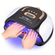 Lampy UV do paznokci - TEMU Lampa do Paznokci, 256W Wysokiej Jakości LED Lampa do Paznokci z 4 Ustawieniami Czasu i Automatycznym Włączaniem/Wyłączaniem - Przenośna i Łatwa - miniaturka - grafika 1