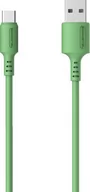 Kable USB - Kabel USB Somostel USB-A - USB-C 1.2 m Zielony (28247) - miniaturka - grafika 1