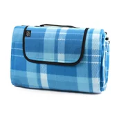 Koce piknikowe - SMJ sport Koc piknikowy SMJ sport  CAMP BLUE  SZ-SMJ011 200x200cm - miniaturka - grafika 1