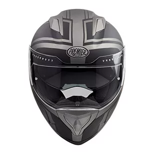 PREMIER HELMET VYRUS ND 17 BM, CZARNY/SZARY, M - Kaski motocyklowe - miniaturka - grafika 1