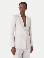 Marynarki i żakiety damskie - Patrizia Pepe Marynarka 8S0582/A498-S748 Szary Regular Fit - miniaturka - grafika 1