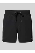 Kąpielówki męskie - Spodenki kąpielowe o kroju regular fit z naszywką z logo Model 'Everyday - Quiksilver - miniaturka - grafika 1