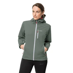 Damska kurtka przeciwdeszczowa EAGLE PEAK JACKET W hedge green - XS - Kurtki damskie - miniaturka - grafika 1