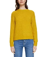 Swetry damskie - ESPRIT Damski sweter 092EE1I303, 769/DUSTY Yellow 5, L - miniaturka - grafika 1