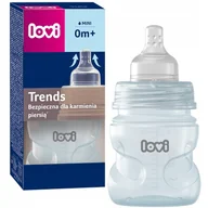 Smoczki do butelek - LOVI ZIELONA BUTELKA LOVI TRENDS 120ML 0M+BEZPIECZNA DLA KARMIENIA PIERSIĄ - miniaturka - grafika 1