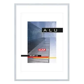 Ramki na zdjęcia - Ramka na zdjęcia ALU E 60 x 80 cm srebrna półmatowa aluminiowa - miniaturka - grafika 1
