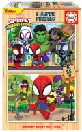 Puzzle - Puzzle drewniane, Spidey i Super-Kumple, 50 el. - miniaturka - grafika 1