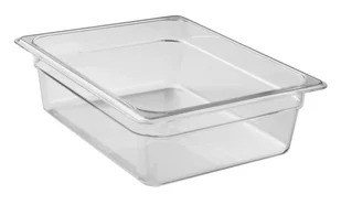 Pojemnik Camwear GN 1/2 z poliwęglanu, Cambro, GN 1/2, 5,9L, transparentny, 325x260x(H)100mm - Akcesoria gastronomiczne - miniaturka - grafika 1