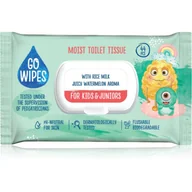 Chusteczki nawilżane - GoWipes For Kids & Juniors nawilżany papier toaletowy do skóry wrażliwej dla dzieci 44 szt. - miniaturka - grafika 1