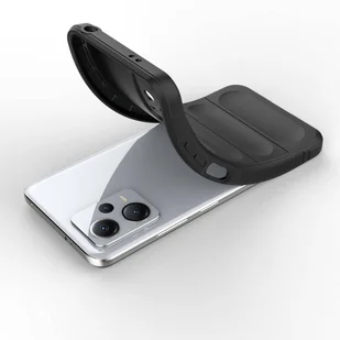Magic Shield Case etui do Xiaomi Redmi Note 12 5G / Poco X5 5G elastyczny pancerny pokrowiec czarne - Etui i futerały do telefonów - miniaturka - grafika 6