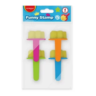 Stempel Piankowy Do Malowania Keyroad 4 Szt. - Pędzle - miniaturka - grafika 1