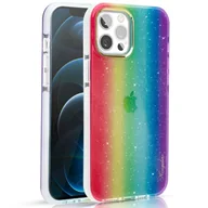 Etui i futerały do telefonów - Kingxbar iPhone 12/12 PRO Ombre Series-Rainbow - miniaturka - grafika 1