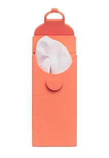 LastObject Wielorazowe chusteczki z bawełny organicznej w brzoskwiniowym etui LastTissue - Chusteczki higieniczne - miniaturka - grafika 1