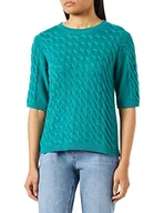 Koszulki i topy damskie - VICHAO O-Neck 2/4 Cable Knit TOP/SU-NOOS, Alhambra, XS - miniaturka - grafika 1