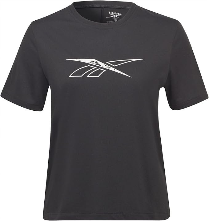 REEBOK- T-SHIRT DAMSKI - WOR SUPREMIUM TEE HB1049 GRAFITOWY