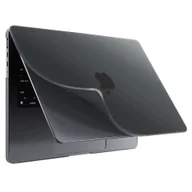Torby na laptopy - Etui do Apple Macbook Air 13.6 - M2/M3/M4 2022/2023/2024/2025 Alogy AirGuard™ Elastyczna obudowa Matowy Czarny - miniaturka - grafika 1