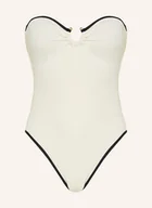 Stroje kąpielowe - Seafolly Strój Kąpielowy Bandeau Beach Bound weiss - SEAFOLLY - miniaturka - grafika 1