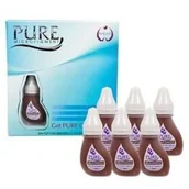 Pozostałe akcesoria kosmetyczne - Pigment do makijażu permanentnego Biotouch Pure Milk Chocolate 3mlx6 - miniaturka - grafika 1
