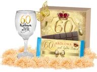 Zestawy upominkowe - Śmieszny Prezent na 60 Urodziny dla Kobiety Pudełko Prezentowe Pamiątka - miniaturka - grafika 1