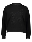 Bluzy damskie - Vila Bluza w kolorze czarnym - miniaturka - grafika 1