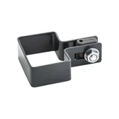 Akcesoria do ogrodzeń - Obejma początkowa antracyt - miniaturka - grafika 1